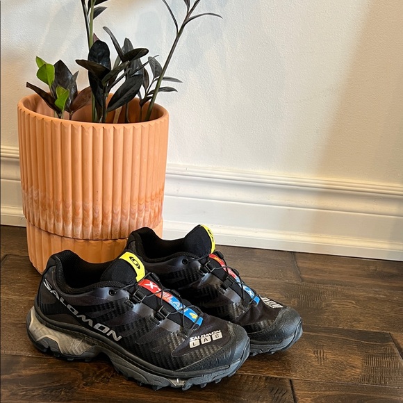 Salomon Shoes - Salomon Black XT-4 OG Sneakers